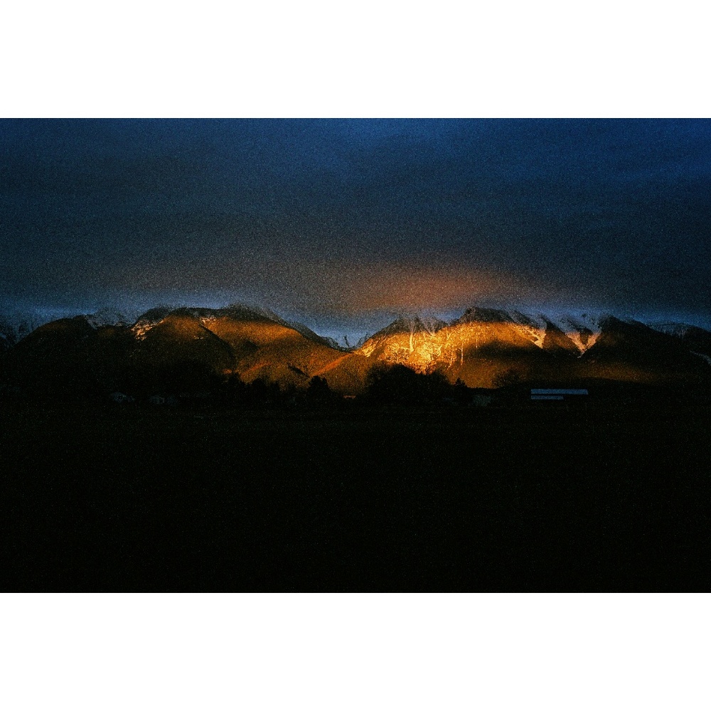Montana Sunset 8x10 photograph